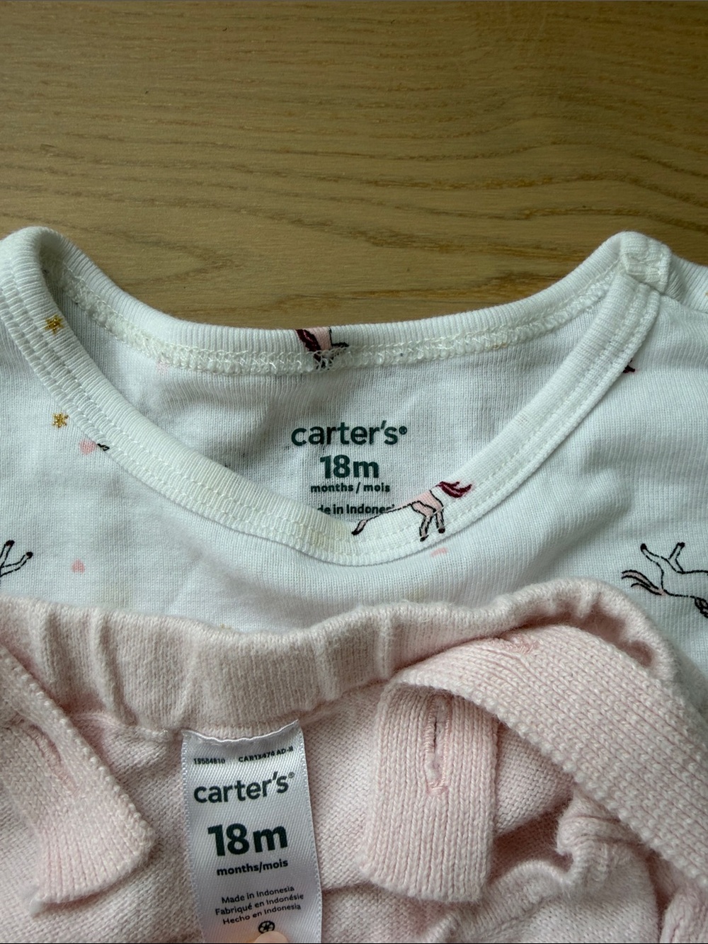 Carter's Light Pink Ruffle-Shoulder Overalls - Picture 4 of 4